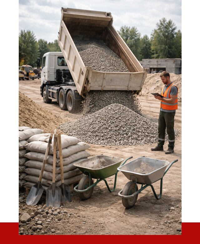Доставка нерудных материалов в Шуе от 1234 руб. | ПРОНЕРУДШуя