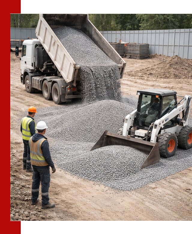 Доставка и продажа гранитного щебня фракции 0-5 в Шуе