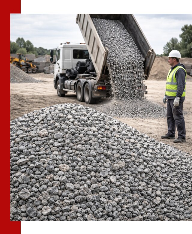 Доставка и продажа гранитного щебня фракции 5-20 в Шуе