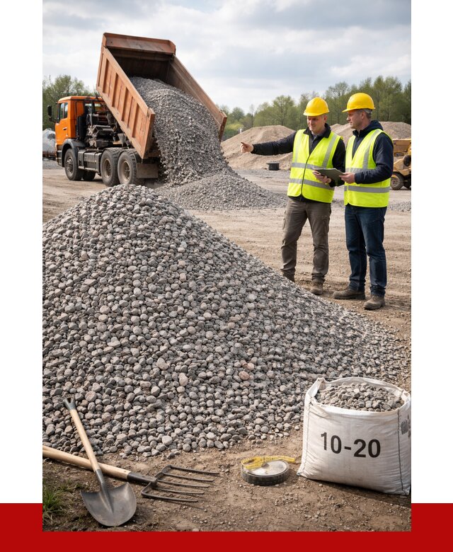 Гранитный щебень фракция 10-20 в Шуе от 4318 руб.|ПРОНЕРУДШуя