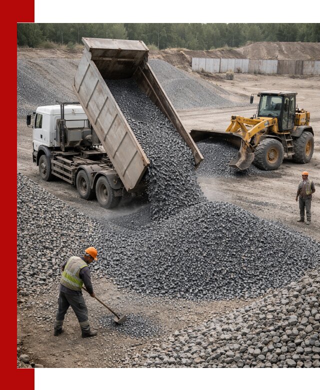 Щебень габбро-диабаз фр. 5-20 с доставкой в Шуе