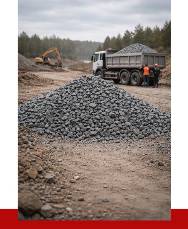 Щебень габбро диабаз фракция 40-70 в Шуе от 2262 р-ПРОНЕРУДШуя