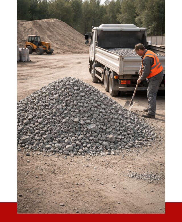 Гравийный щебень фракция 5-10 в Шуе от 2262 р. | ПРОНЕРУДШуя