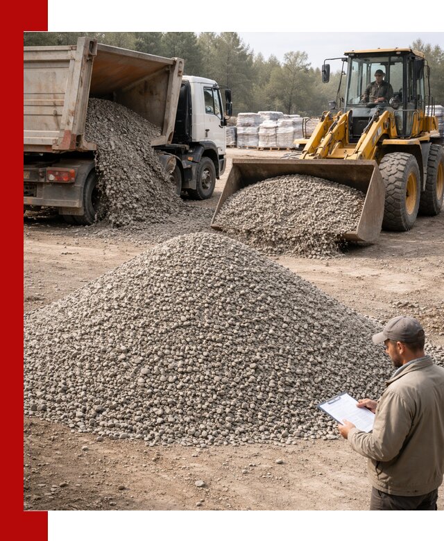 Гравийный щебень фракция 5–10 с доставкой в Шуе