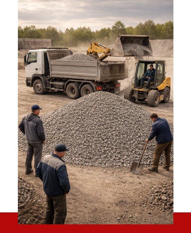 Гравийный щебень фракция 5-20 в Шуе от 2467 р. ПРОНЕРУДШуя