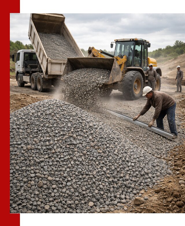 Гравийный щебень фракция 5-20 с доставкой в Шуе