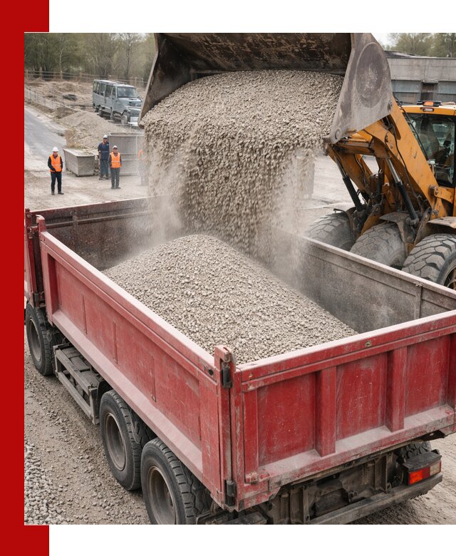 Купить известняковый щебень фракции 0-5 с доставкой в Шуе