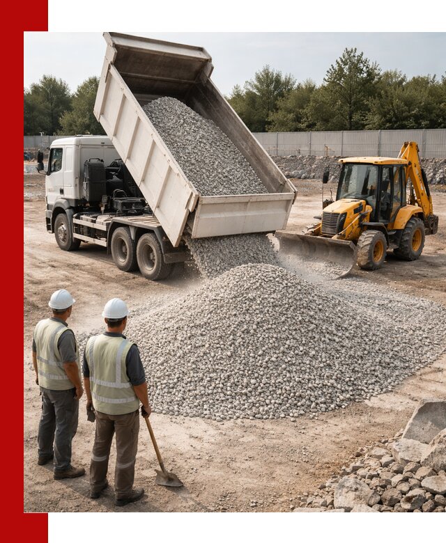 Купить известняковый щебень фракции 5–10 мм с доставкой в Шуе