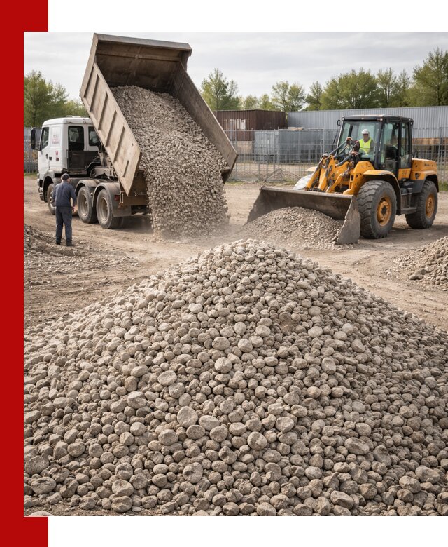 Доломитовый щебень фракции 20–41 с доставкой в Шуе