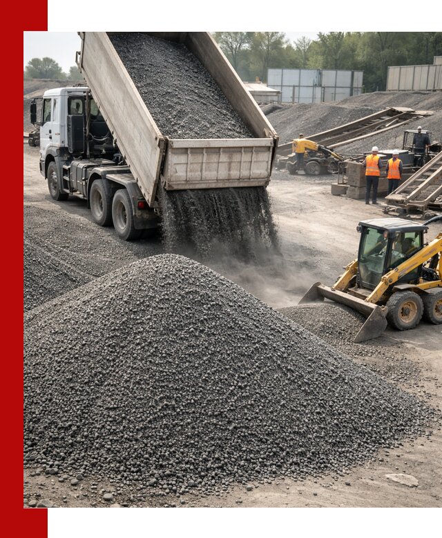 Вторичный щебень фракция 0–5 с доставкой в Шуе