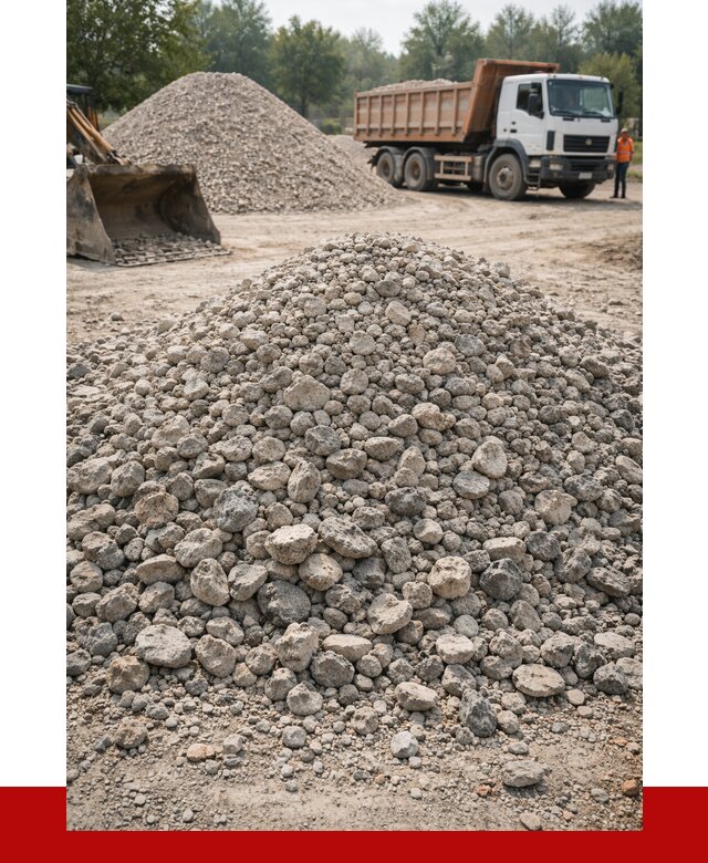 Вторичный щебень фракция 20-40 в Шуе от 2262 р ПРОНЕРУДШуя