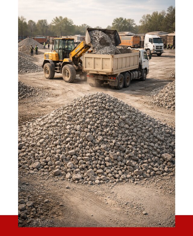 Вторичный щебень фракция 40-70 в Шуе от 1789 р, ПРОНЕРУДШуя