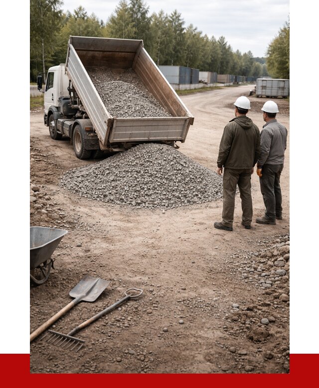 Бетонный щебень фракция 5-20 в Шуе от 3290 р., ПРОНЕРУДШуя