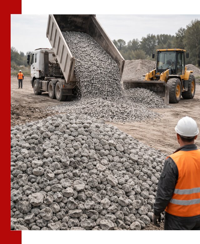 Доставка бетонного щебня фракции 20-40 в Шуе