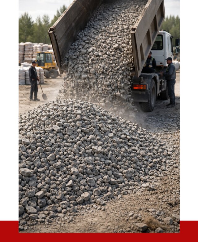 Бетонный щебень фракция 40-70 в Шуе от 1850 р. ПРОНЕРУДШуя