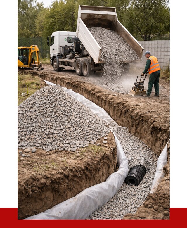 Щебень для дренажа в Шуе от 1902 р., ПРОНЕРУДШуя доставка