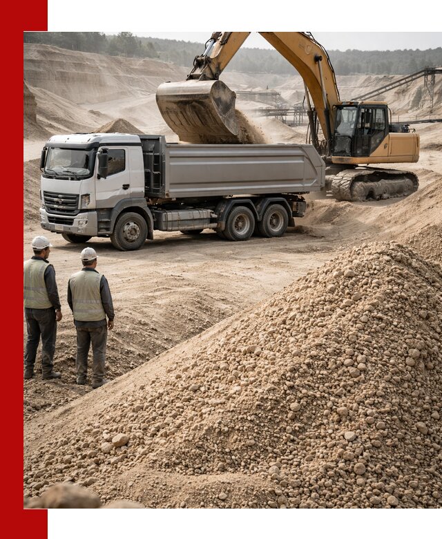 Карьерный крупнозернистый песок с доставкой в Шуе