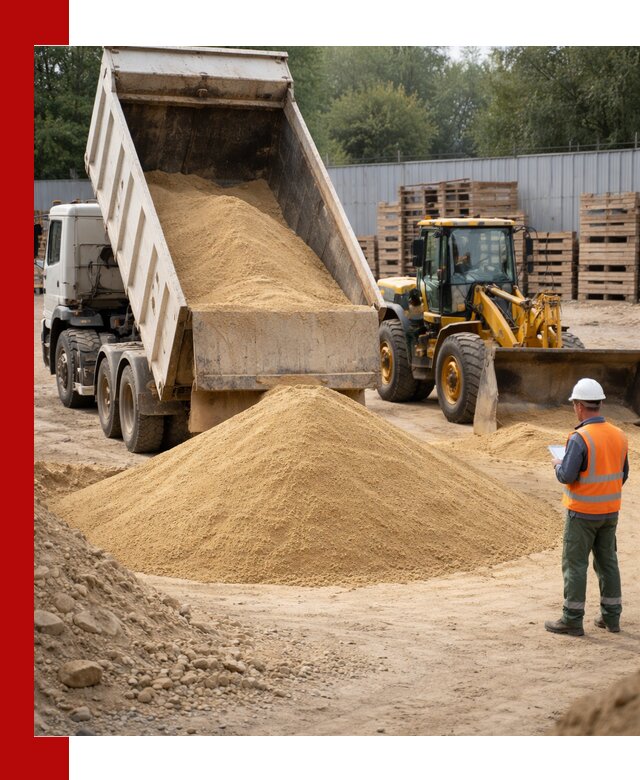 Доставка карьерного мелкозернистого песка в Шуе
