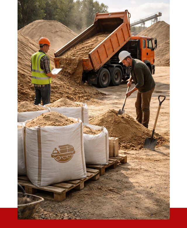 Строительный песок в Шуе от 2262 р. с доставкой, ПРОНЕРУДШуя