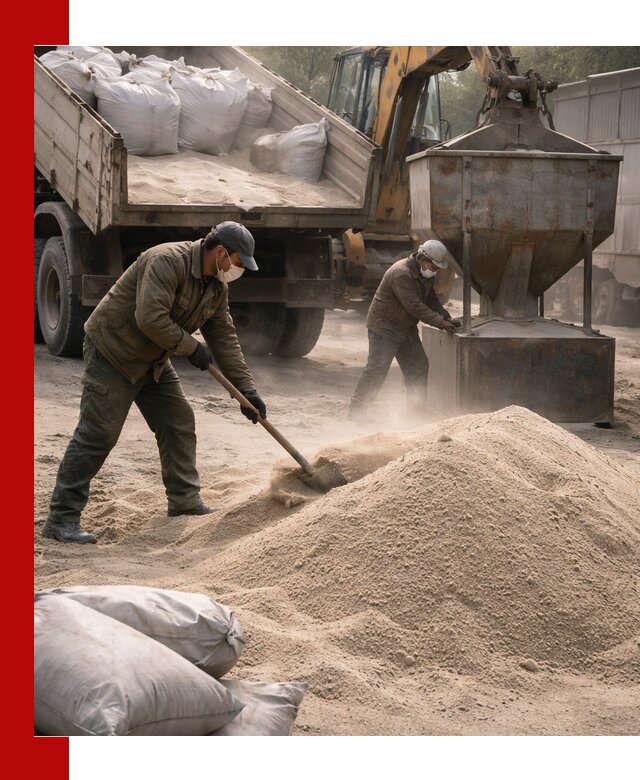 Кварцевый песок для пескоструя в Шуе — доставка и качество