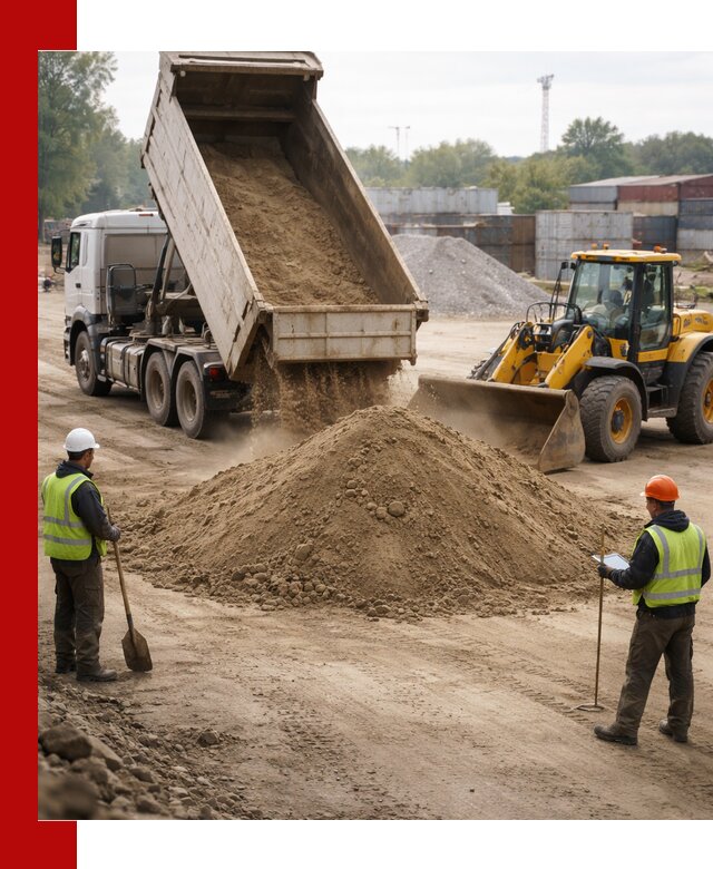 Доставка и продажа пескогрунта оптом и в розницу в Шуе