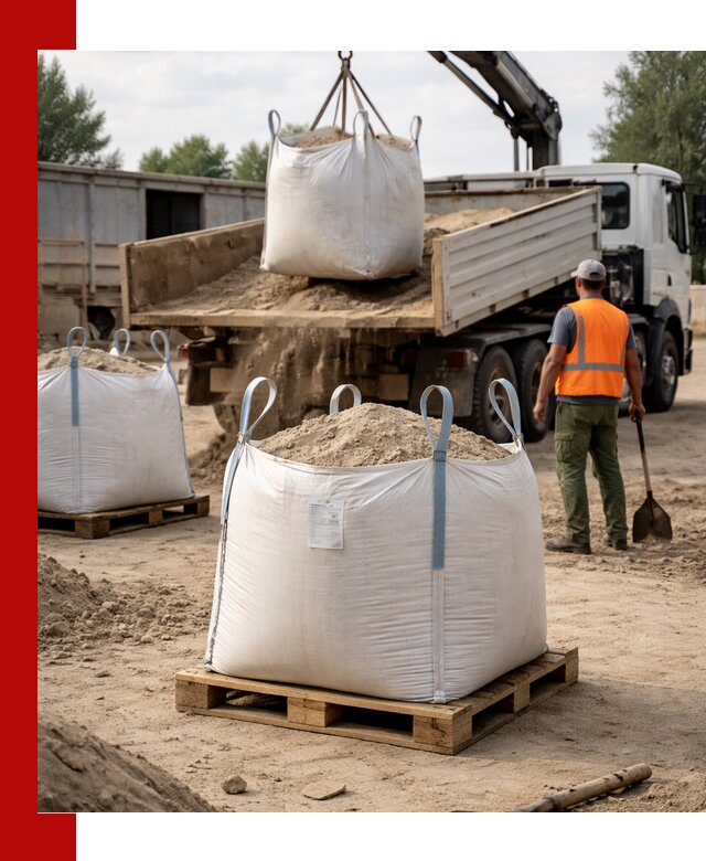 Доставка песка в биг бег в Шуе быстро и без лишних хлопот
