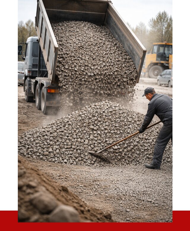 Гравий фракция 20-40 в Шуе от 2570 р. доставка | ПРОНЕРУДШуя