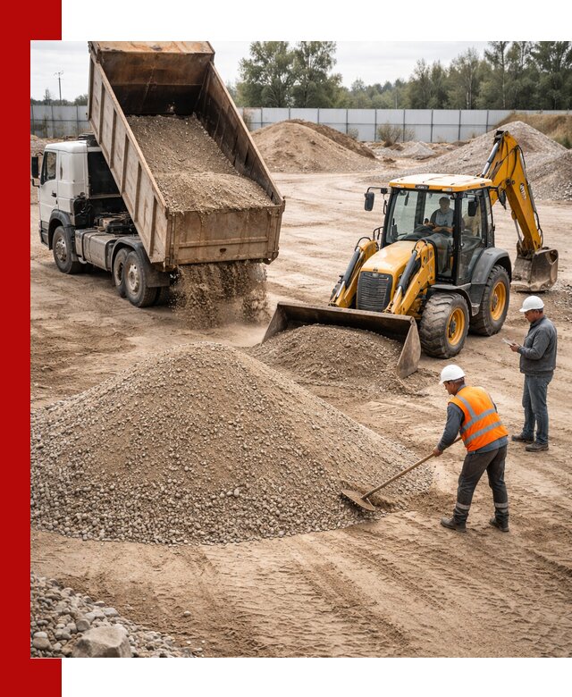Поставка и доставка ПГС С4 в мешках и самосвалах в Шуе