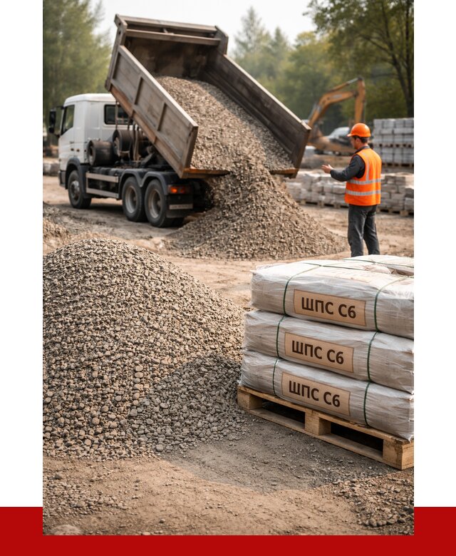 ЩПС С6 в Шуе с доставкой от 2262 р. за куб | ПРОНЕРУДШуя