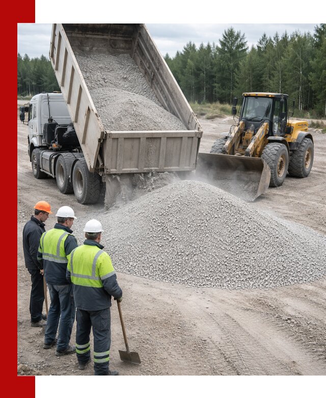Известняковый отсев 0-5 доставка в Шуе быстро и выгодно