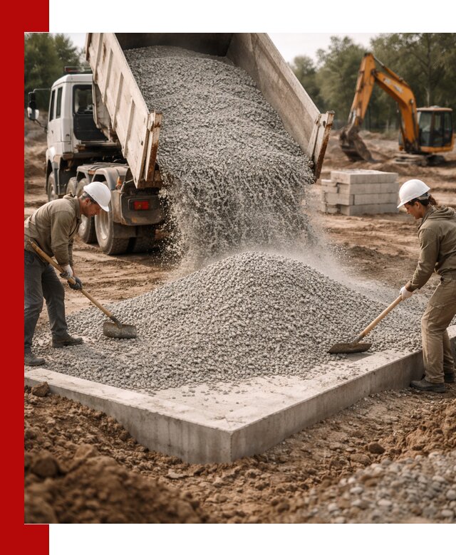 Доставка и продажа отсева для бетона в Шуе