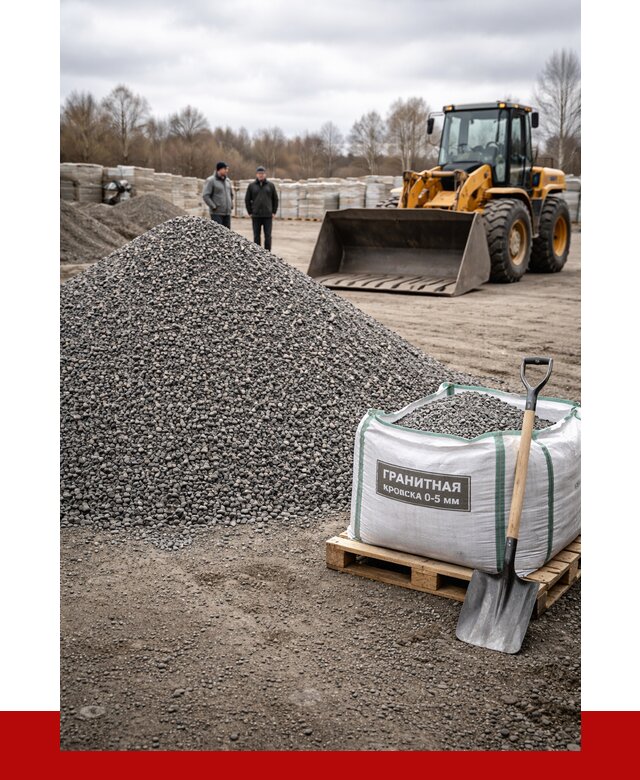 Купить гранитную крошку в Шуе от 4934 р. с доставкой | ПРОНЕРУДШуя