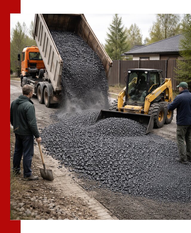 Крошка габбро с доставкой в Шуе для строительных работ