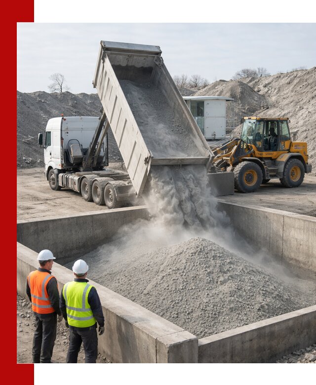 Доставка цемента навалом в Шуе крупными партиями