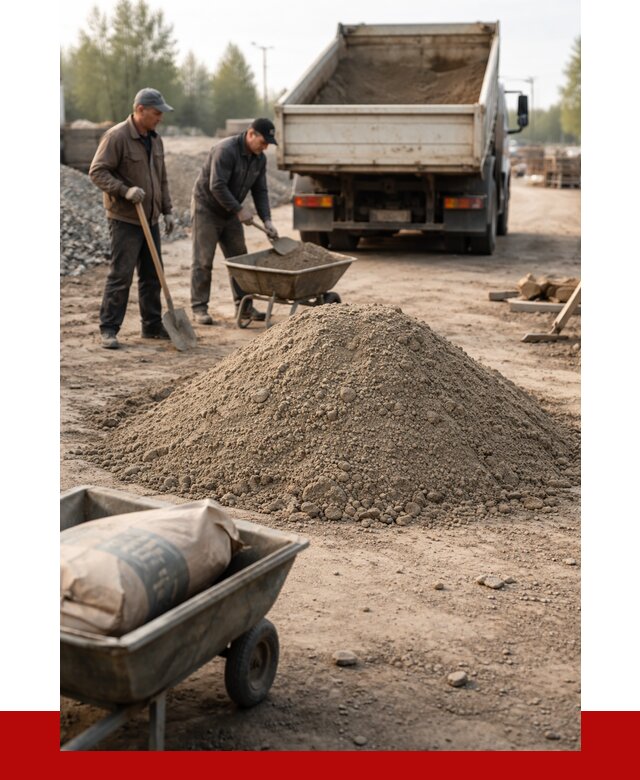 Цементно-песчаная смесь М150 в Шуе от 4832 р. | ПРОНЕРУДШуя