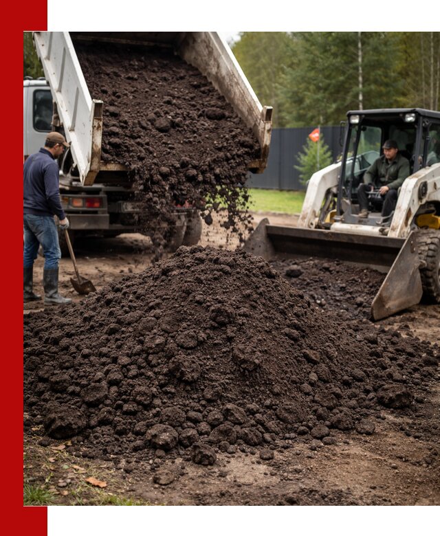 Плодородный грунт с доставкой в Шуе для садов и огородов