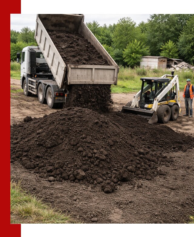 Поставка плодородной земли с доставкой самосвалом в Шуе