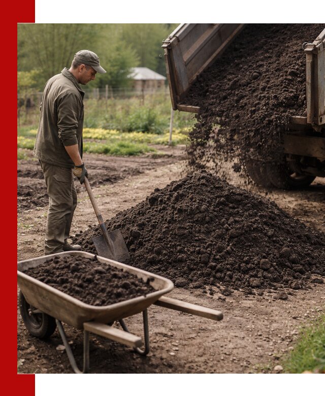Доставка качественной земли для огорода в Шуе