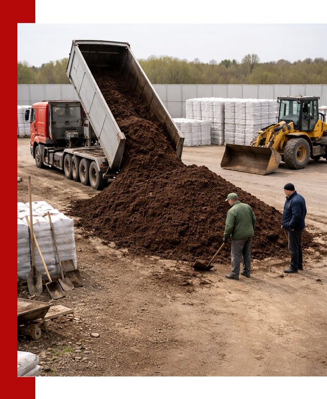 Доставка торфяных смесей оптом и в розницу в Шуе
