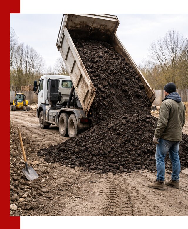 Доставка чернозема навалом в Шуе быстро и выгодно