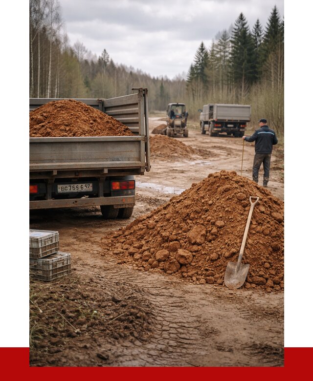 Глина и суглинки в Шуе от 4626 р. за куб | ПРОНЕРУДШуя