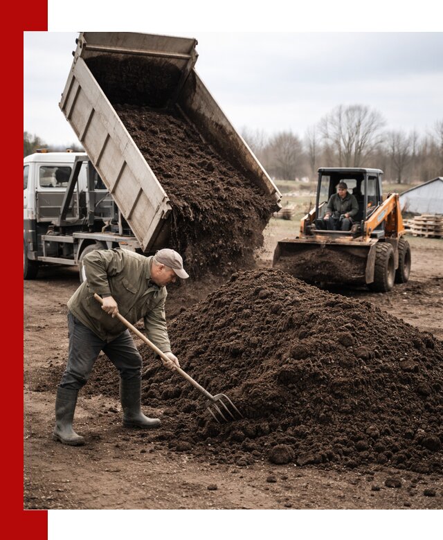 Доставка и продажа перегноя в Шуе быстро и дешево