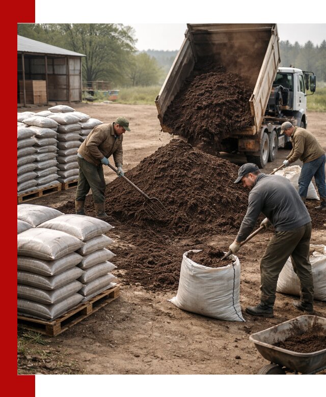 Доставка компоста оптом и в розницу в Шуе