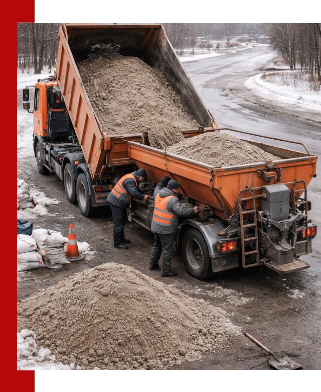 Поставка и вывоз пескосоля в Шуе оптом и в розницу