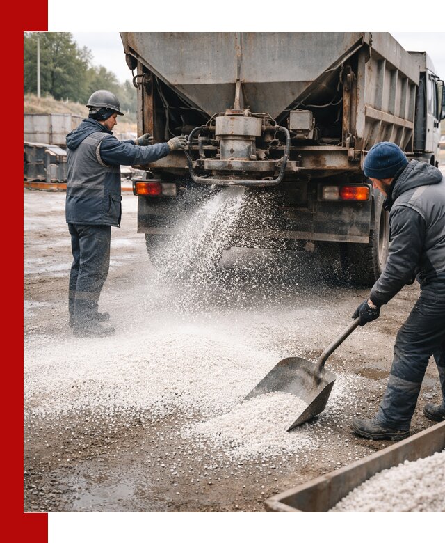 Доставка и продажа хлористого кальция в Шуе