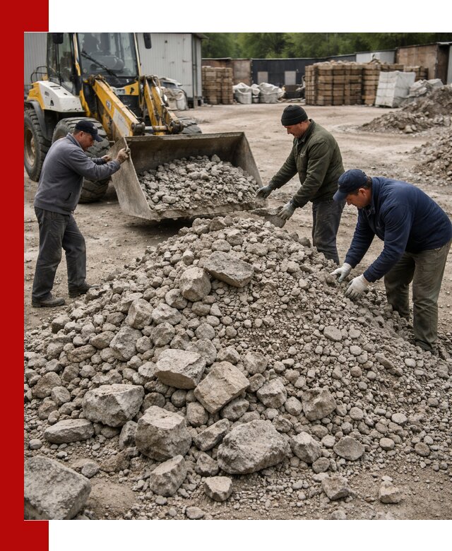 Демонтаж и вывоз бой бетона в Шуе