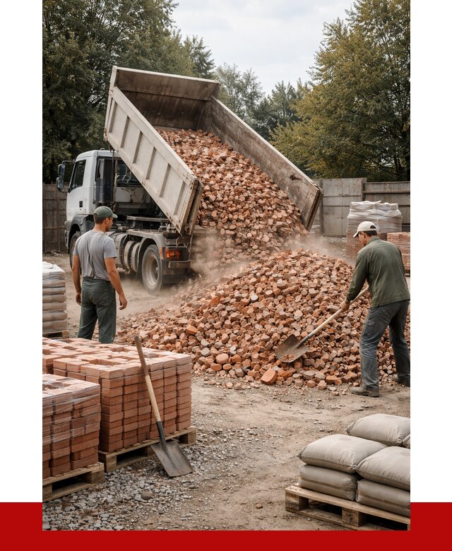 Бой кирпича в Шуе с доставкой от 4318 руб/куб | ПРОНЕРУДШуя