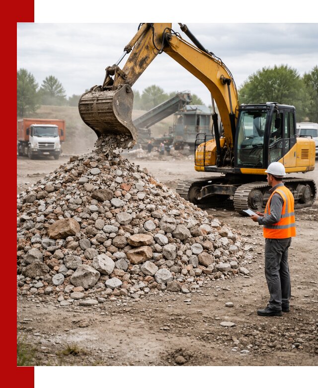 Доставка и вывоз строительного боя в Шуе