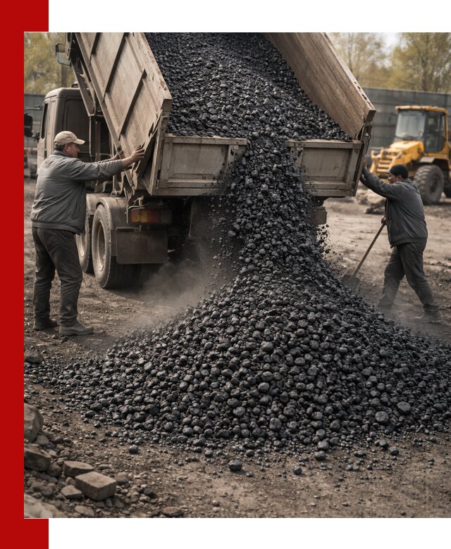 Доставка угля семечка самосвалами в Шуе