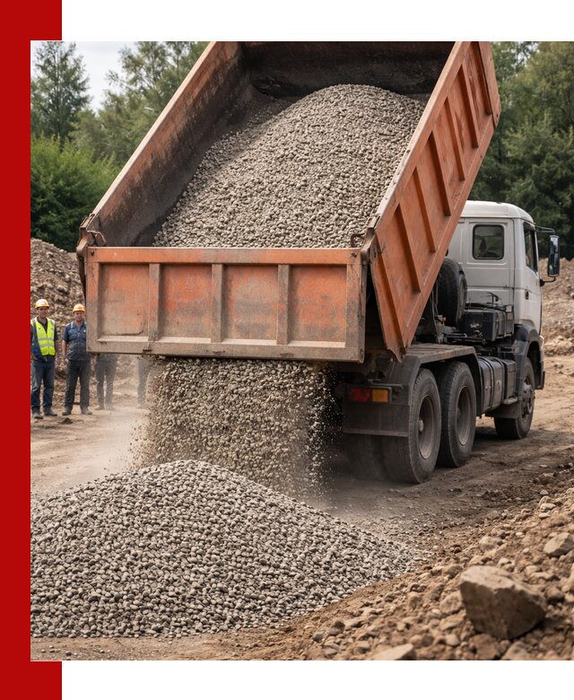 Доставка сыпучих материалов самосвалом в Шуе быстро и надежно